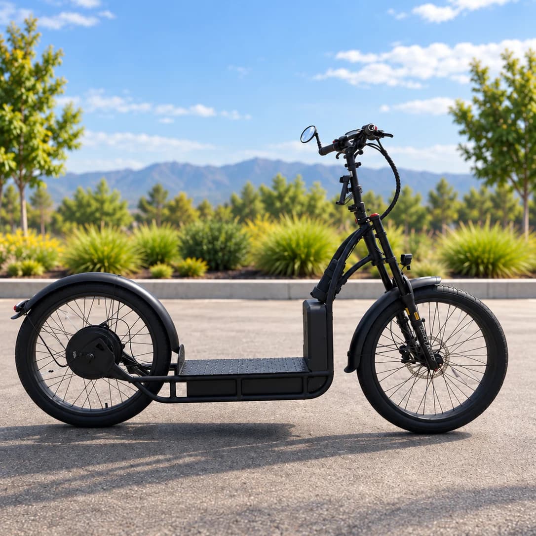 The 2026 NF Scooter in side profile